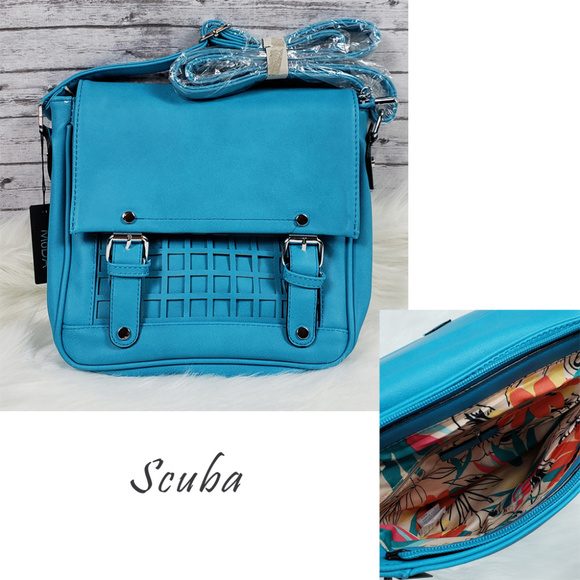 🦋NWT Moda New York Crossbody Purse Handbag 6 Colors - Picture 2 of 13